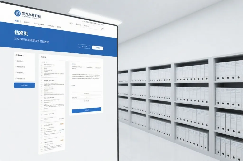 平台公开资料归档示意图