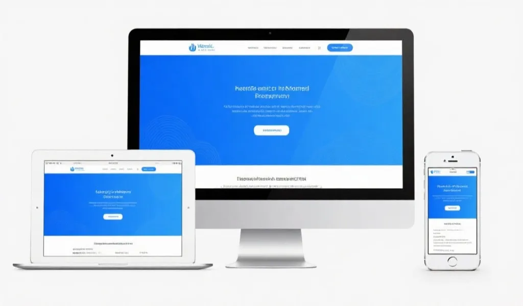 官网多端自适应界面设计